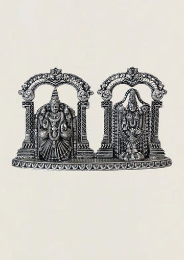 2D Balaji Padmavathi - Pure 925 Silver Idol