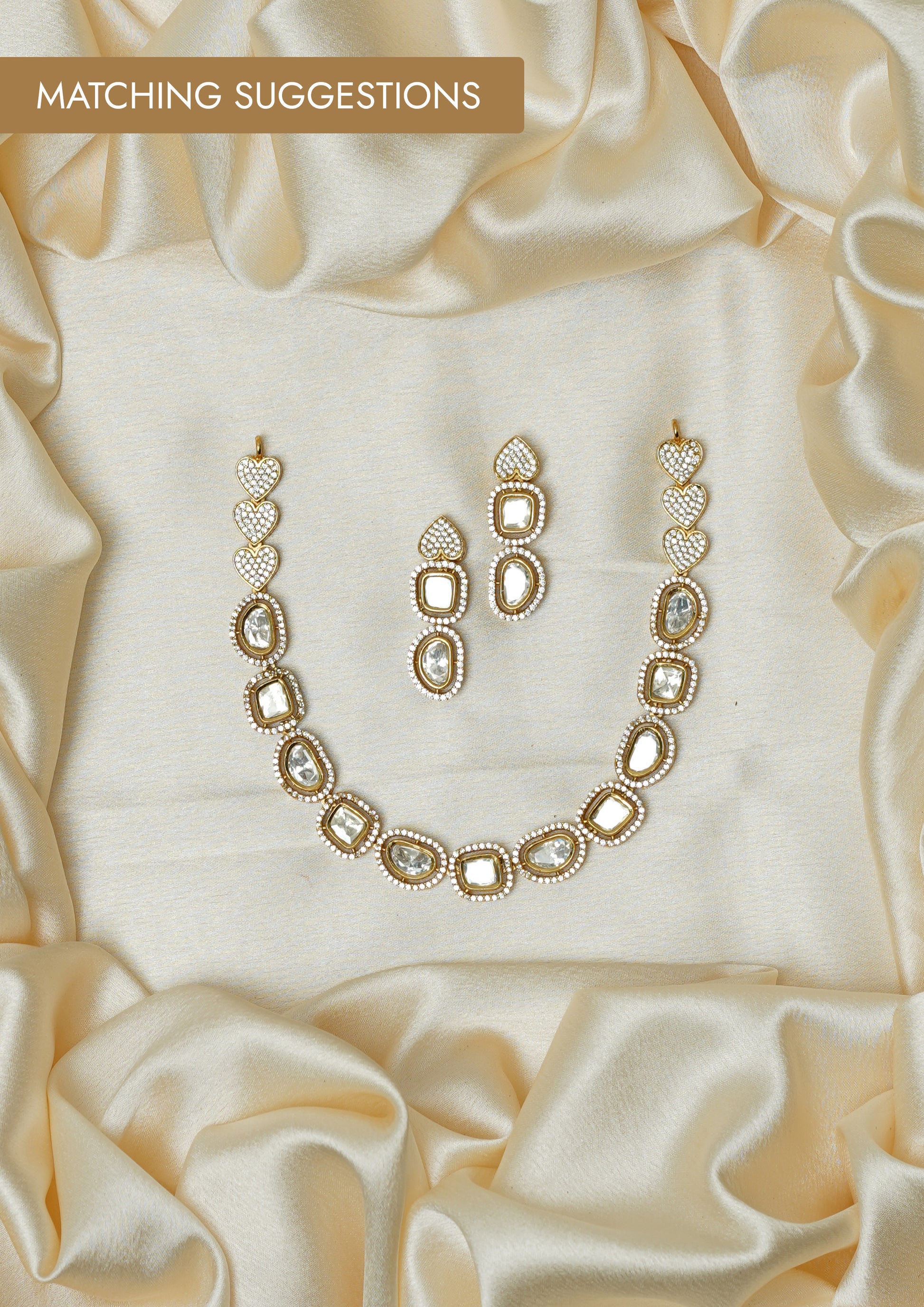 Matching Suggestions by IndoRaaga.com | BIS Hallmark Certified Pure Silver & Gold Authentic Indian Jewelries