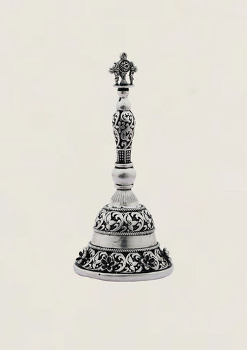 Bell Shanku Chakra - Pure 925 Silver Bell