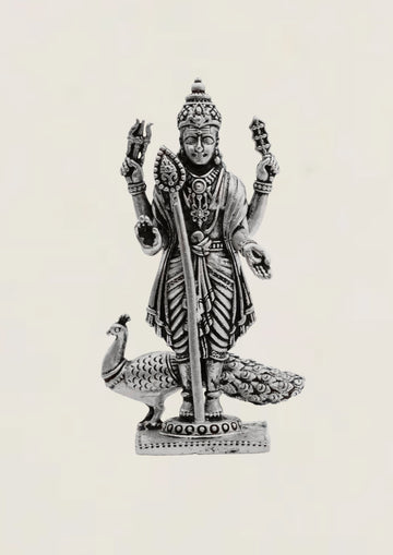 Kartike/Murgan - Pure 925 Silver Idol