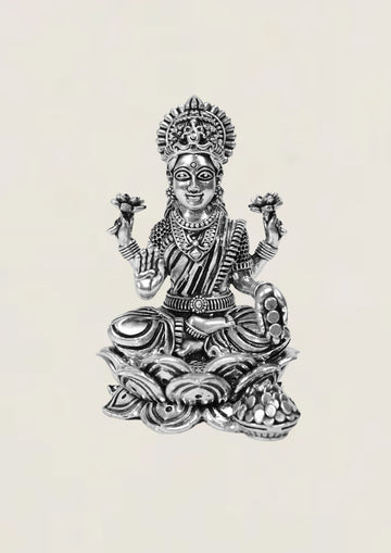 Lotus Laxmi - Pure 925 Silver Idol