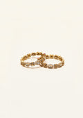 Mrinali Taru Polki Gold Finish Bangle Pair