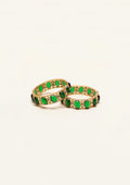 Ananya Kanaka Polki Gold Finish Bangle Pair
