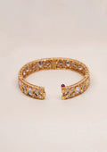 Ratna Shringara Polki Gold Finish Bangle Pair