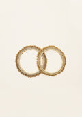 Chandra Shringara Premium Gold Finish Bangle Pair