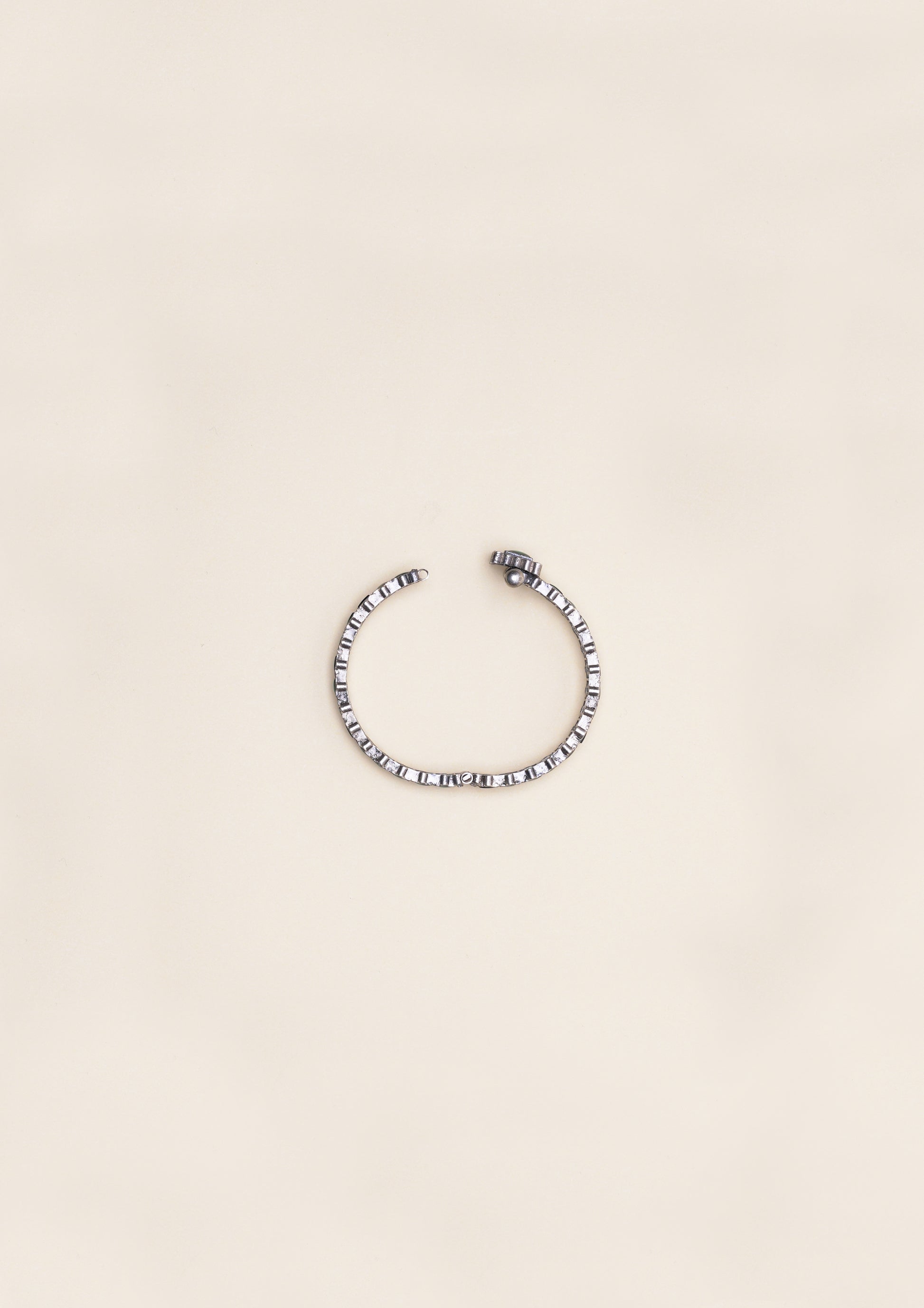 Kanti Kankana Premium Oxidized Silver Finish Bangle Pair