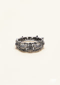 Abhiruchi Sanketa Nakashi Oxidized Silver Finish Single Kada