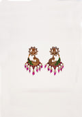 Nandita Kamala Kundan Gold Finish Dangle