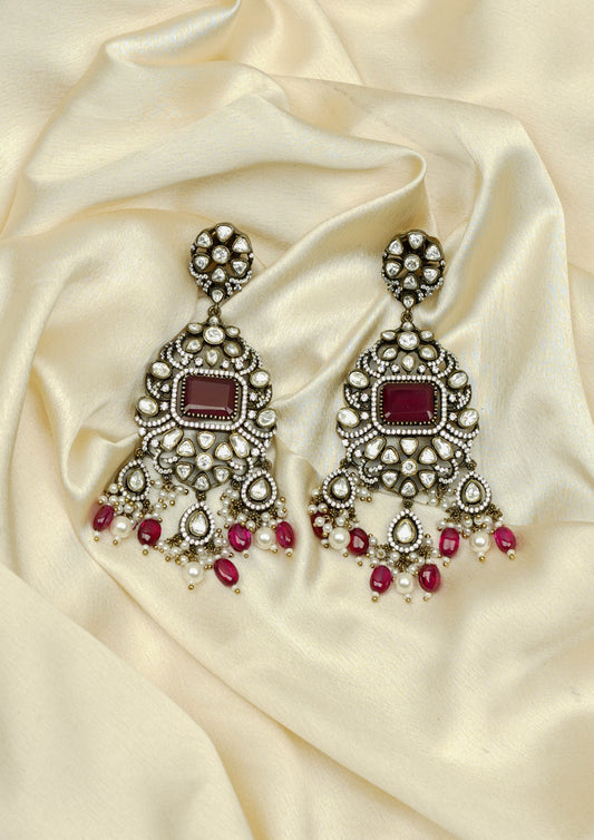Vasanta Harini Victorian Golden Hue Finish Jhumka