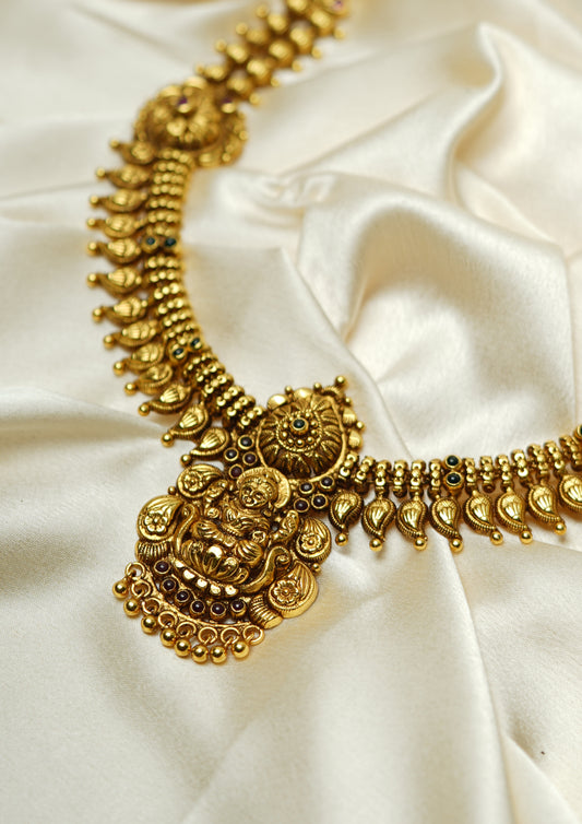 Hiranya Megha Nakashi Gold Finish Necklace