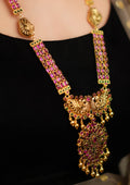 Shubha Shringara Nakashi Gold Finish Necklace