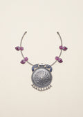 Shubha Rekha Limited Edition Oxidized Silver Finish Necklace