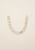 Hiranya Nava Polki Gold Finish Necklace