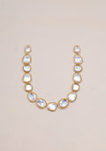 Shubha Kiritam Polki Gold Finish Necklace
