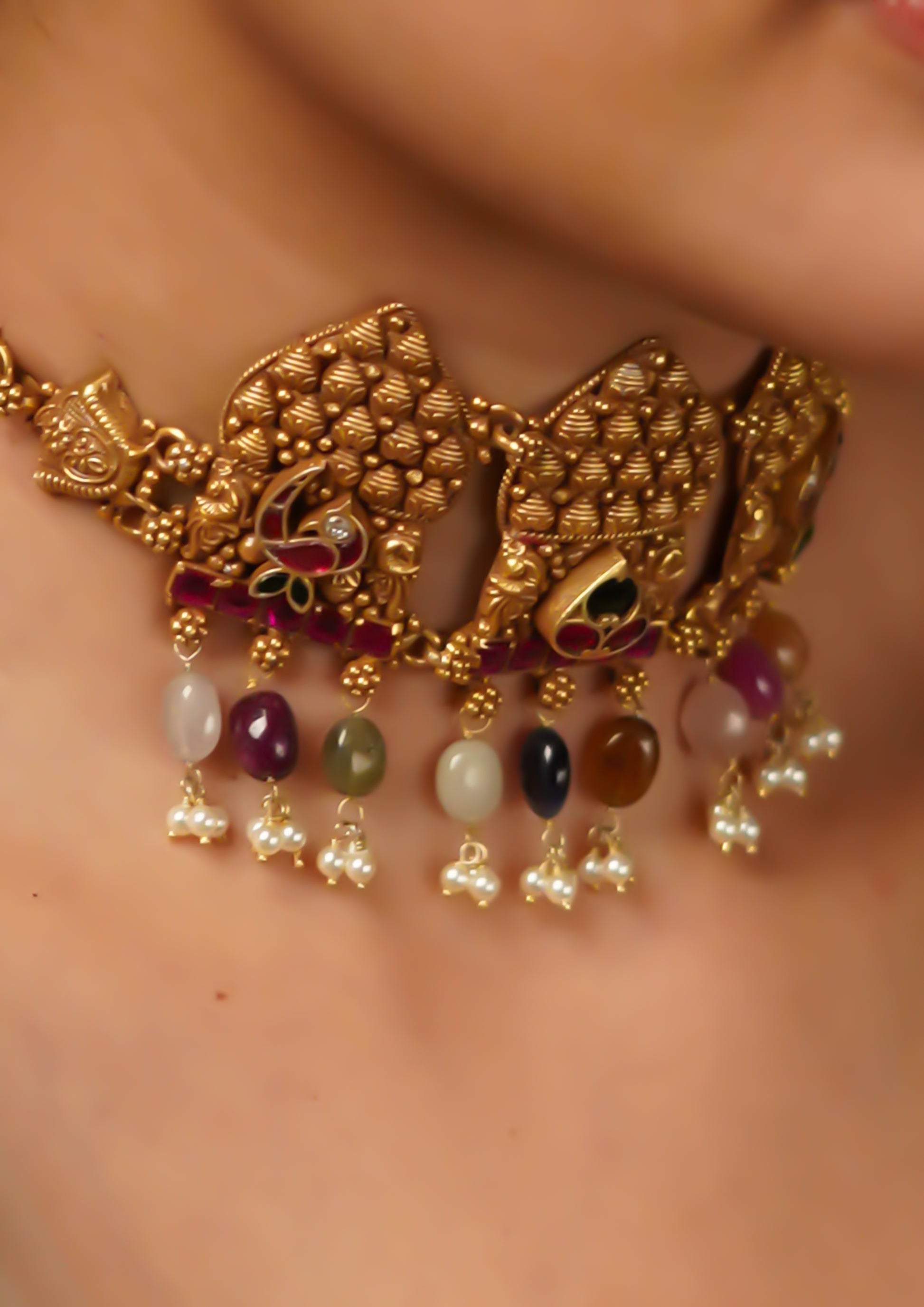 Ratna Nupura Limited Edition Gold Finish Choker