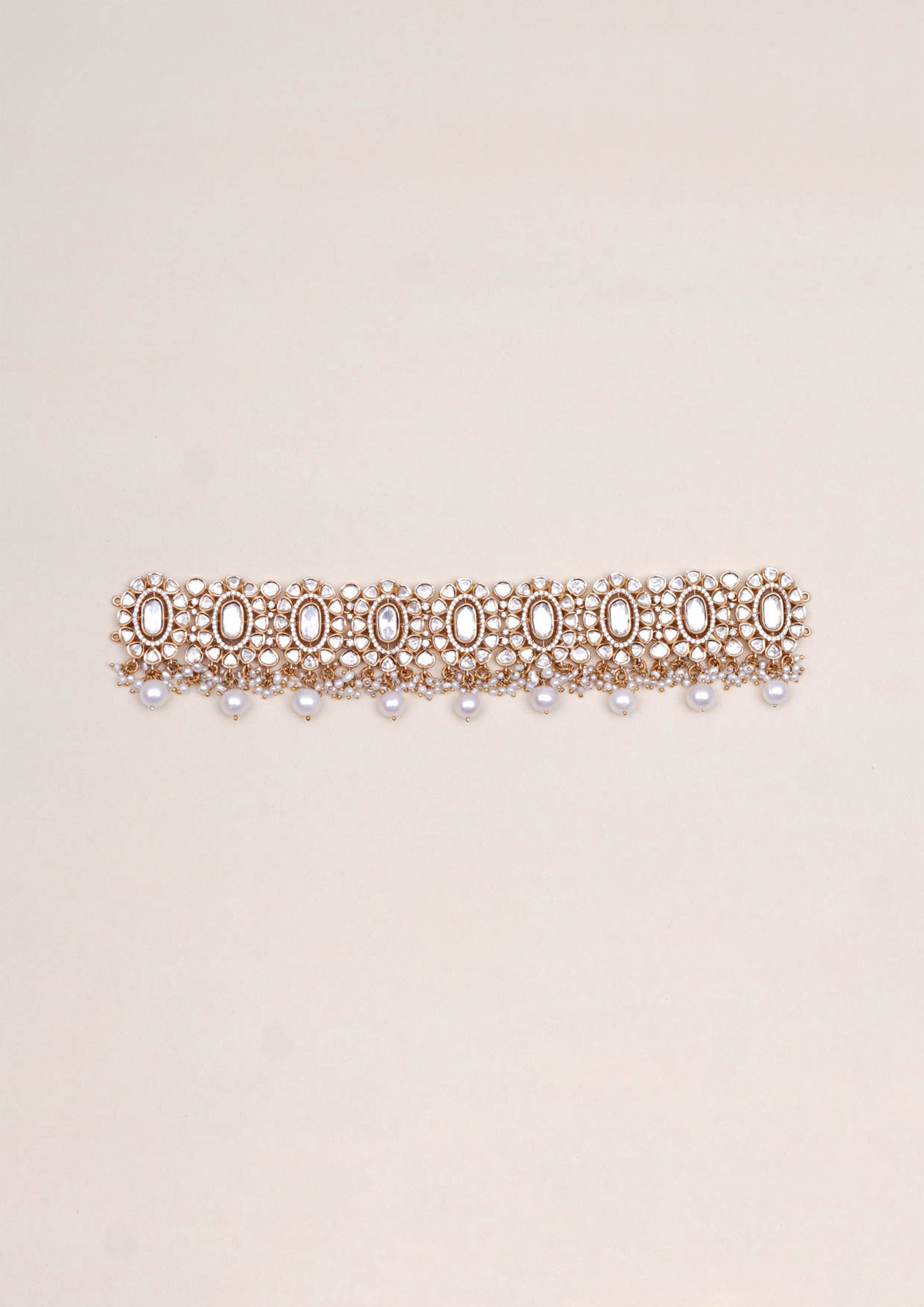 Bhavana Kantha Polki Gold Finish Choker
