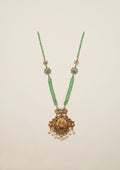 Vrinda Taranga Nakashi Gold Finish Haar