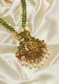 Vrinda Taranga Nakashi Gold Finish Haar