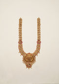 Indra Rekha Nakashi Gold Finish Haar