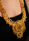 Indra Rekha Nakashi Gold Finish Haar