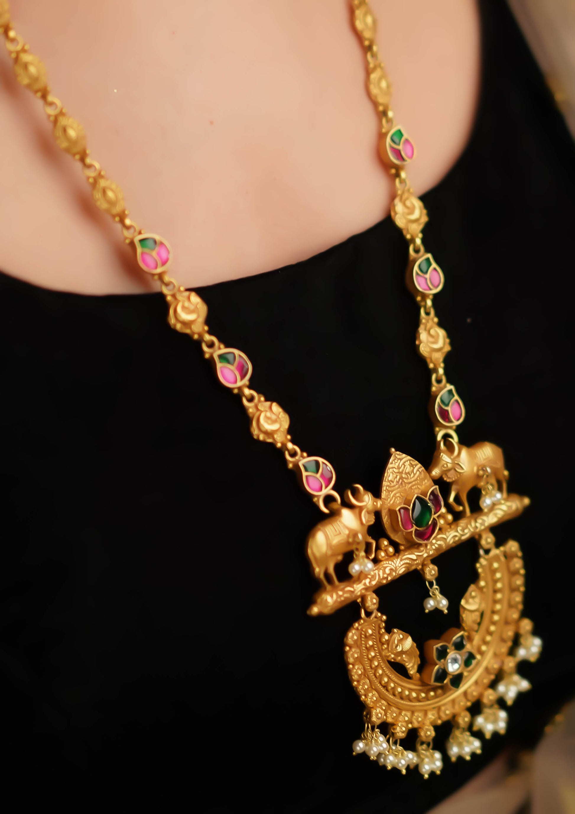 Vasanta Vilasa Limited Edition Gold Finish Haar
