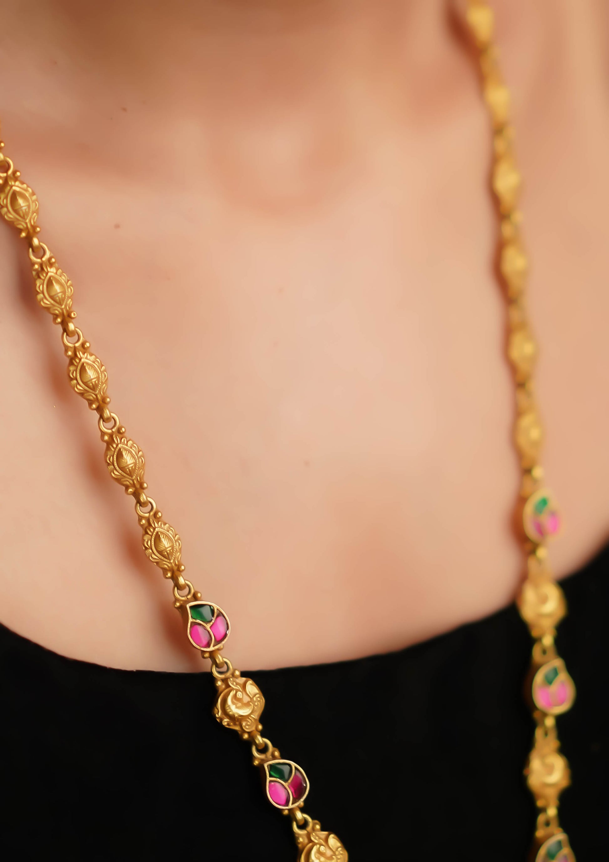 Vasanta Vilasa Limited Edition Gold Finish Haar
