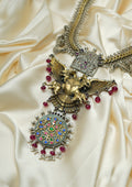 Pushpa Nupura Limited Edition Oxidized Silver Finish Haar