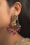 Nandita Kamala Kundan Gold Finish Dangle
