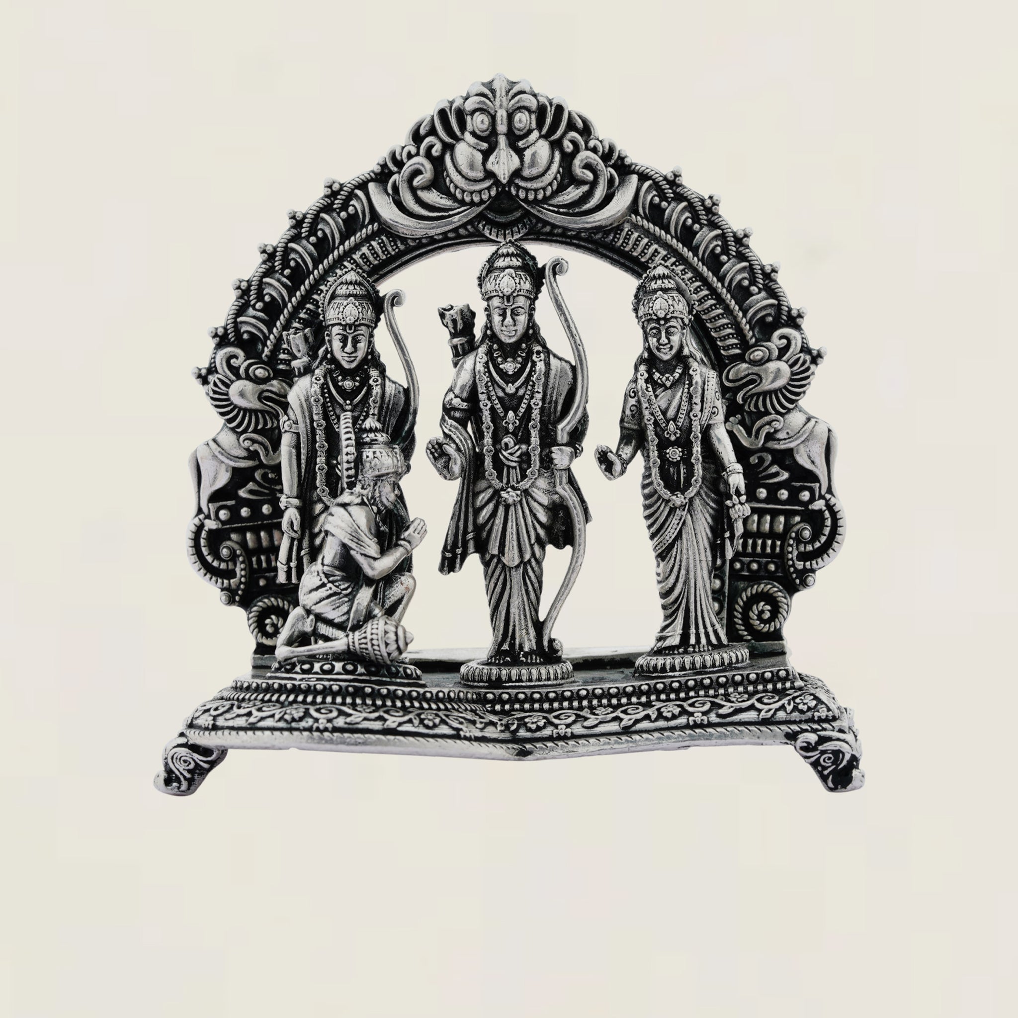 Ram Darbar - Pure 925 Silver Idol