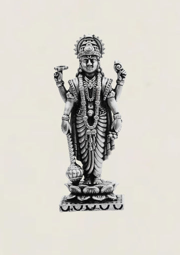 Satyanaryan - Pure 925 Silver Idol