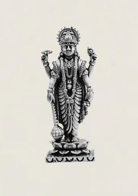 Satyanaryan - Pure 925 Silver Idol