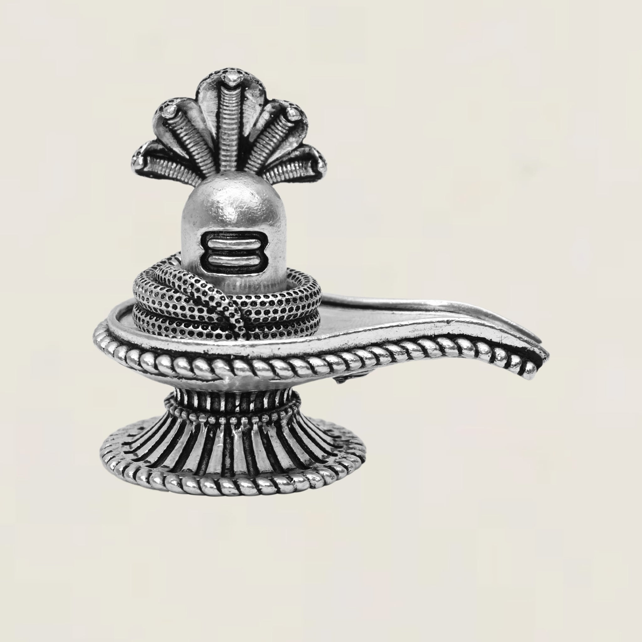 Shivling - Pure 925 Silver Idol