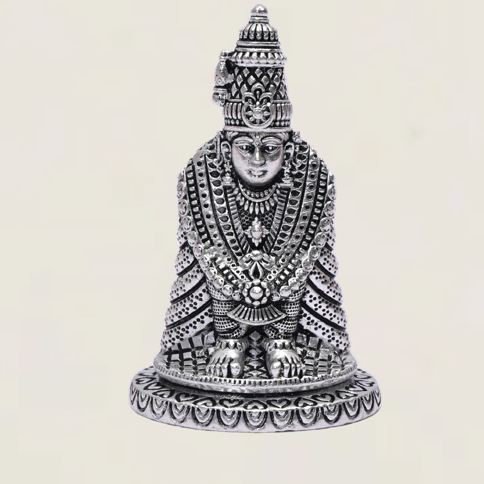 Thulja Bhawani - Pure 925 Silver Idol