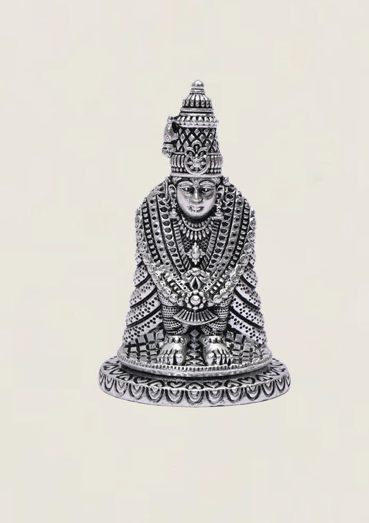 Thulja Bhawani - Pure 925 Silver Idol