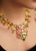 Samhita Kanti Kundan Gold Finish Necklace