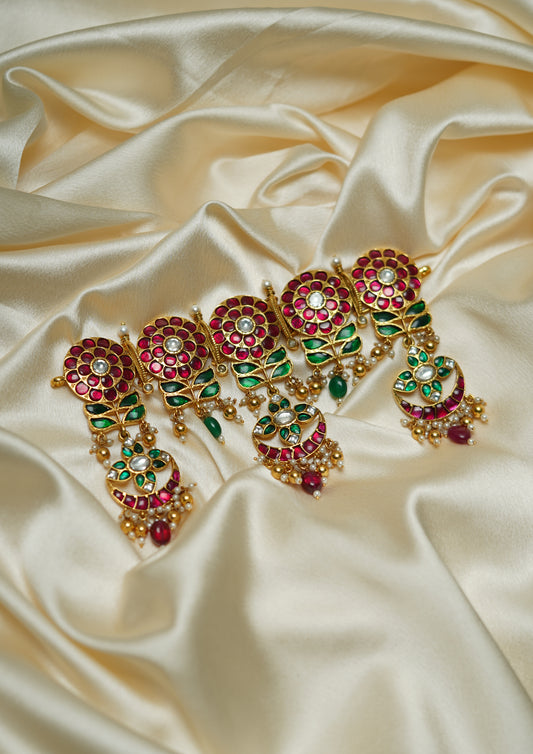 Sthula Sringara Kundan Gold Finish Choker