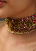 Kanti Komala Kundan Gold Finish Choker