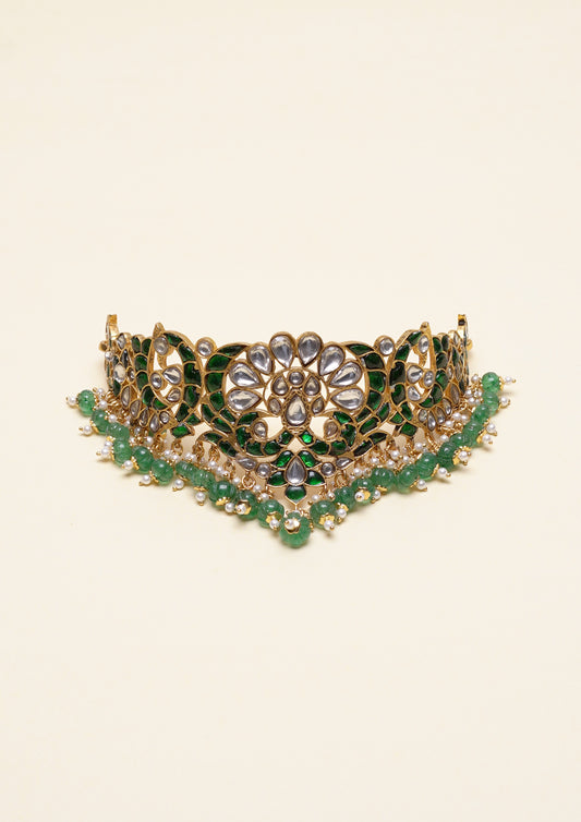 Amrita Vilasa Kundan Gold Finish Choker