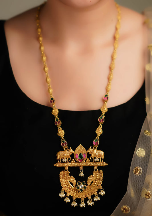 Vasanta Vilasa Limited Edition Gold Finish Haar