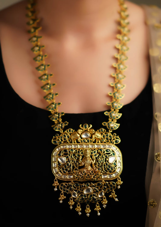 Ratna Shobhit Premium Gold Finish Haar
