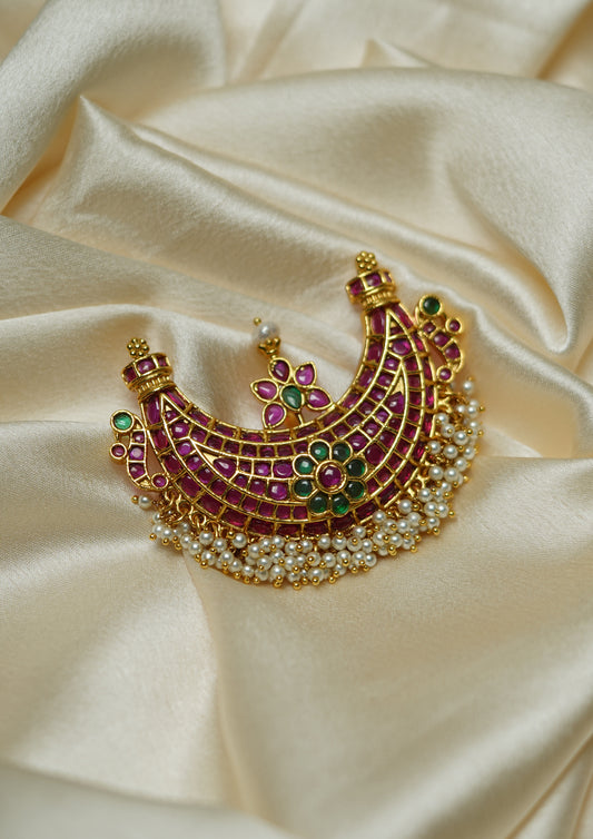 Dhyana Sparsh Premium Gold Finish Small Pendant